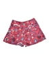 Ann Taylor LOFT 100% Polyester Paisley Red Shorts Size 0 - photo 1