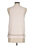 Athleta Ivory Sleeveless T-Shirt Size M (tall) - photo 2