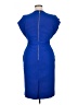 Eliza J Blue Cocktail Dress Size 14 - photo 2
