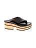 Chloé 100% Leather Black Wedges Size EU 37 - photo 1