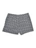 Ann Taylor 100% Polyester Chevron-herringbone Silver Shorts Size 0 - photo 2