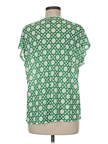 Ann Taylor Short Sleeve Blouse (view 2)