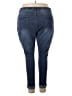 Shein Solid Blue Jeans Size 24 - photo 2