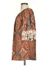 Umgee Paisley Orange Brown 3/4 Sleeve Blouse Size S - photo 5