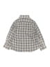 Crewcuts Checkered-gingham Ivory Long Sleeve Button-Down Shirt Size 4 - photo 2
