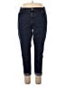 Levi Strauss Signature Solid Blue Jeans Size 36 waist - photo 1