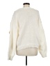 Doe & Rae 100% Polyester Floral Ivory Pullover Sweater Size M - photo 2
