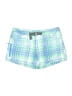 Columbia 100% Nylon Plaid Blue Shorts Size 14 - photo 1