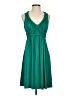 Max Studio Solid Green Casual Dress Size S - photo 1