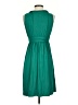 Max Studio Solid Green Casual Dress Size S - photo 2