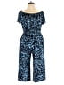 London Times Blue Jumpsuit Size 1X - photo 1