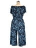 London Times Blue Jumpsuit Size 1X - photo 2