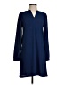 Tinley Road 100% Polyester Solid Blue Casual Dress Size XS - photo 1