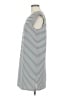 Everly Stripes White Casual Dress Size M - photo 5