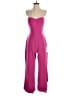 Dress the Population Solid Pink Jumpsuit Size S - photo 1