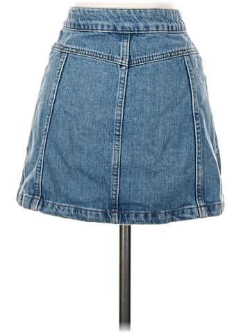 Topshop Denim Skirt (view 2)