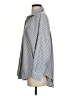 French Connection Stripes Silver Long Sleeve Blouse Size XS - photo 5
