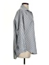 French Connection Stripes Silver Long Sleeve Blouse Size XS - photo 4