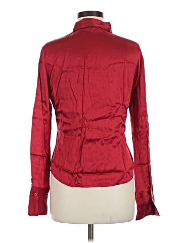 Moda International Long Sleeve Silk Top (view 2)