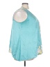 Sejour 100% Polyester Teal Sleeveless Blouse Size 22 - photo 4