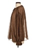 Vince. Brown Long Sleeve Blouse Size L - photo 5