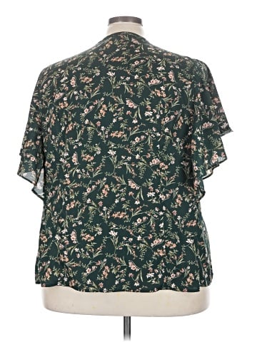 Unique Vintage Short Sleeve Blouse (view 2)