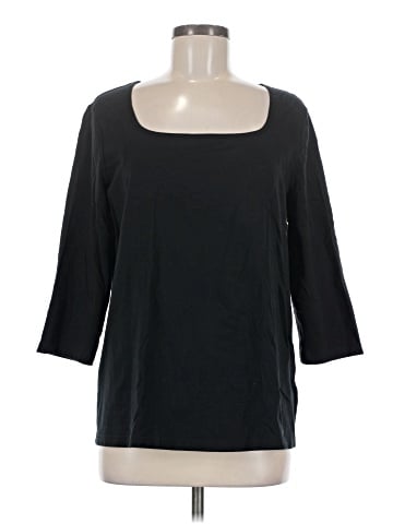 Jessica London 3/4 Sleeve T-Shirt (view 1)
