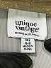 Unique Vintage Metallic Gold Long Sleeve Blouse Size M - photo 7