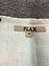 Flax 100% Linen White Sleeveless Blouse Size 4 (P) - photo 7