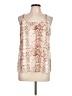 Bar III Ivory Sleeveless Blouse Size L - photo 1