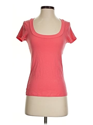 Ann Taylor LOFT Short Sleeve T-Shirt (view 1)