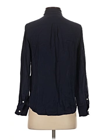 Polo by Ralph Lauren Long Sleeve Silk Top (view 2)