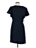 Ann Taylor LOFT Solid Blue Casual Dress Size 6 - photo 2