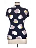 Boden Blue Short Sleeve Top Size 14R - photo 2