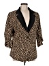 Rachel Zoe Animal Print Gold Blazer Size M - photo 1