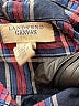 Lands' End Canvas 100% Cotton Plaid Black Long Sleeve Button-Down Shirt Size L - photo 7