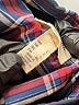 Lands' End Canvas 100% Cotton Plaid Black Long Sleeve Button-Down Shirt Size L - photo 9
