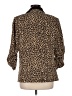 Rachel Zoe Animal Print Gold Blazer Size M - photo 2