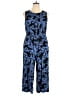 Roz & Ali Paisley Blue Jumpsuit Size 16 - photo 1