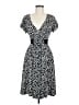 Apt. 9 Polka Dots Black Casual Dress Size M - photo 1