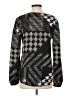 Guess 100% Polyester Black Long Sleeve T-Shirt Size S - photo 2