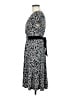 Apt. 9 Polka Dots Black Casual Dress Size M - photo 5