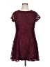 AB Studio 100% Polyester Burgundy Cocktail Dress Size 14 - photo 1