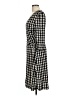 Evan Picone Houndstooth Black Cocktail Dress Size 10 - photo 5