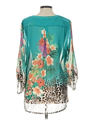 Soft Surroundings 3/4 Sleeve Blouse (view 2)