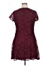 AB Studio 100% Polyester Burgundy Cocktail Dress Size 14 - photo 2
