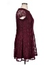 AB Studio 100% Polyester Burgundy Cocktail Dress Size 14 - photo 4