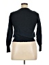 Burberry Brit 100% Merino Extra Fine Wool Black Blue Wool Pullover Sweater Size XL - photo 2