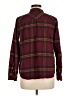 Natural Reflections Plaid Burgundy Long Sleeve Button-Down Shirt Size M - photo 2