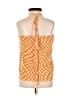 Bershka Orange Sleeveless Blouse Size S - photo 2